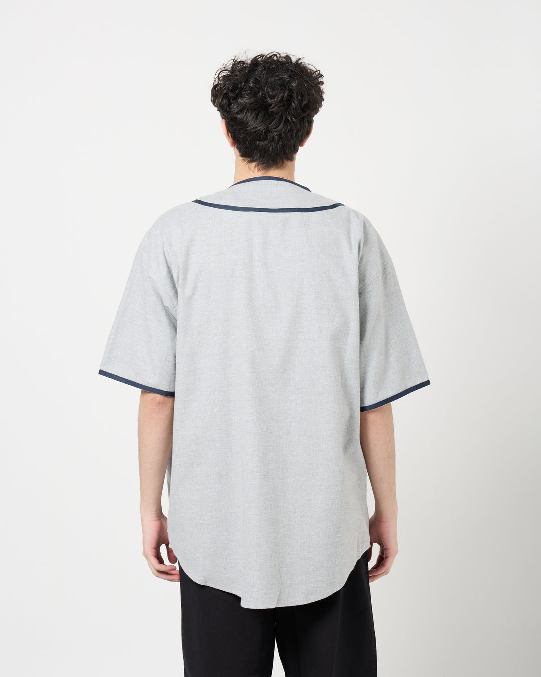 League / SS / Cotton. Twill | Gray