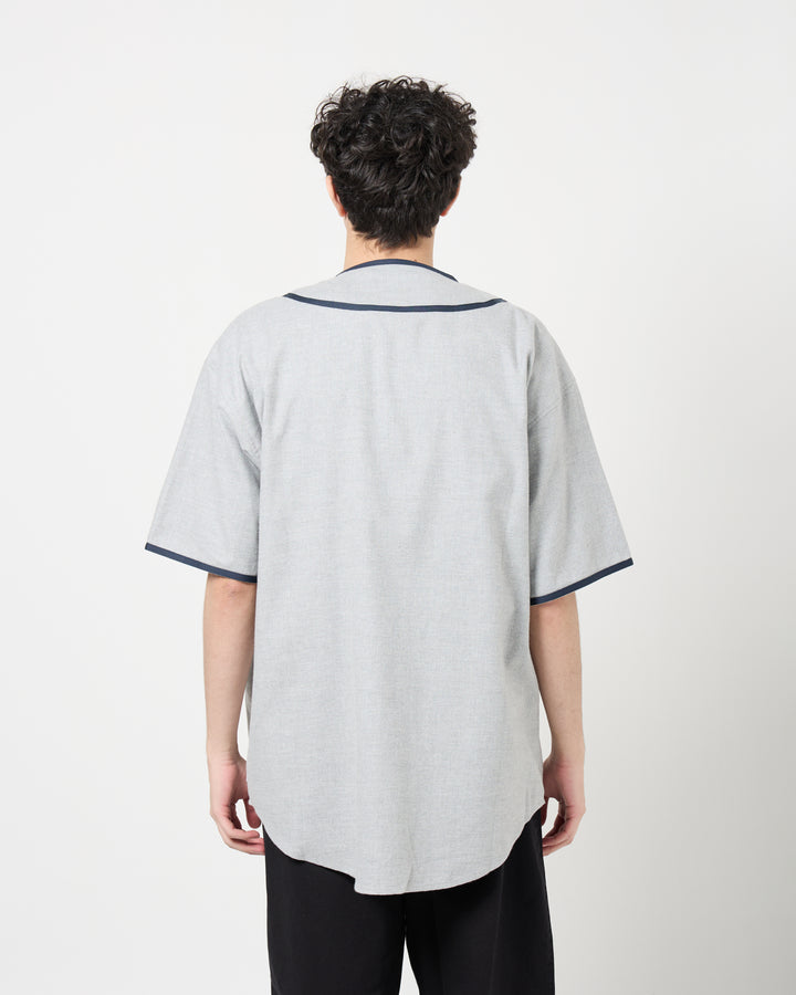 League / SS / Cotton. Twill | Gray