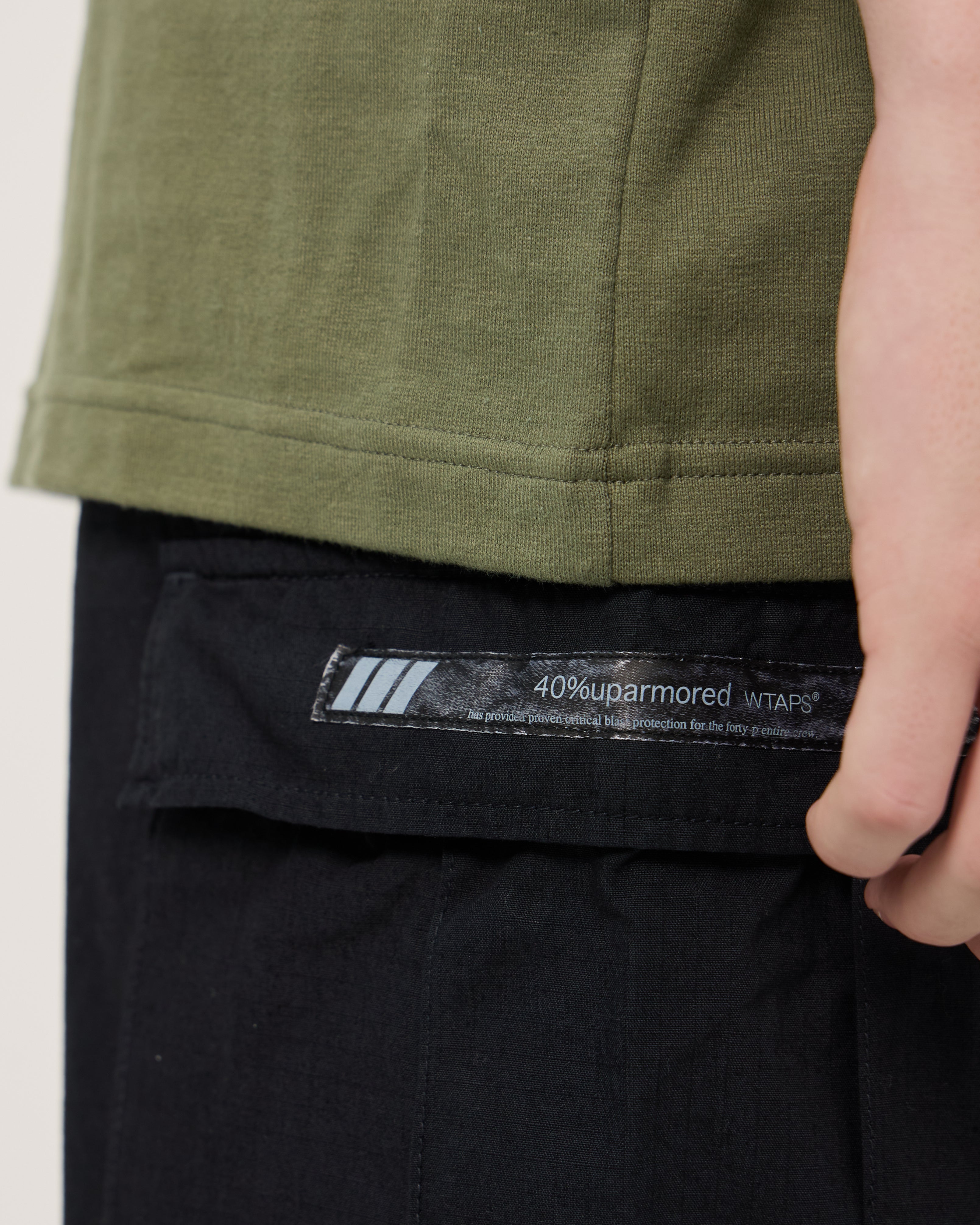 WTAPS MILS9601 / Shorts / Cotton. Ripstop | Black