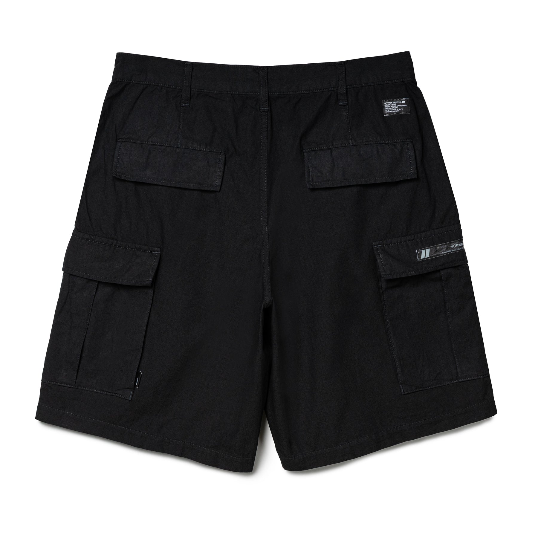 WTAPS MILS9601 / Shorts / Cotton. Ripstop | Black WTAPS MILS9601 / Shorts / Cotton. Ripstop | Black
