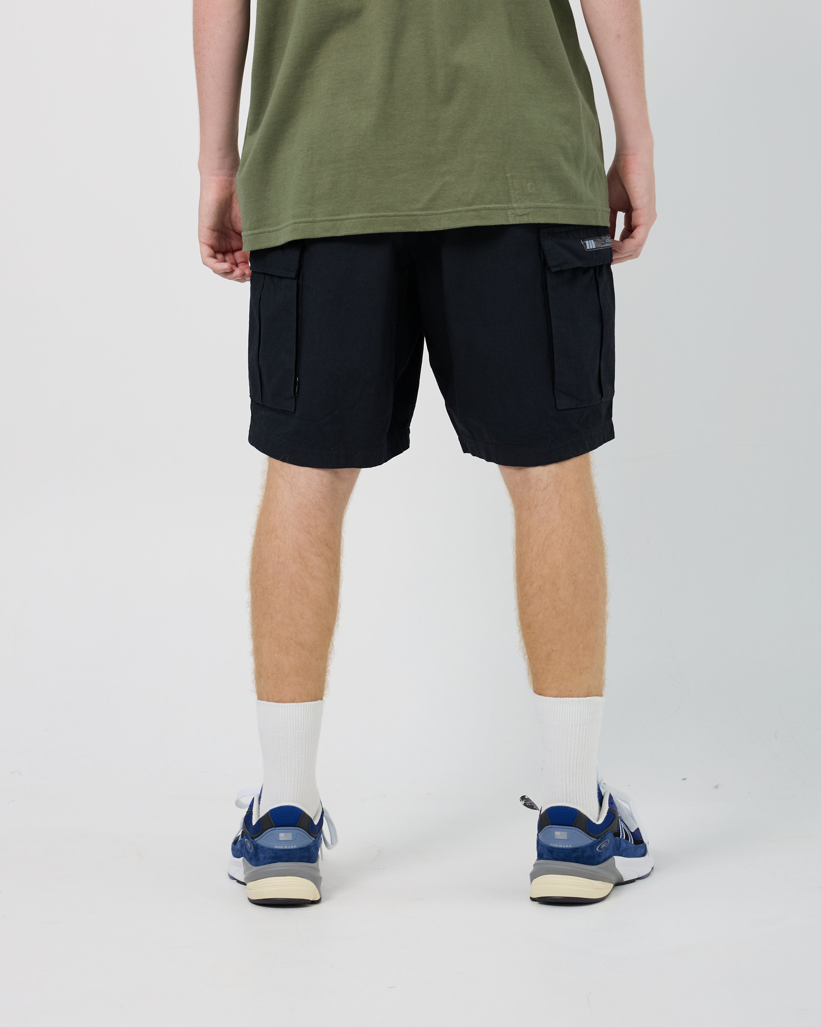 パンツ WTAPS CARGO SHORTS COTTON RIPSTOP M WTAPS Men's 20 Cargo Shorts in Black WTAPS