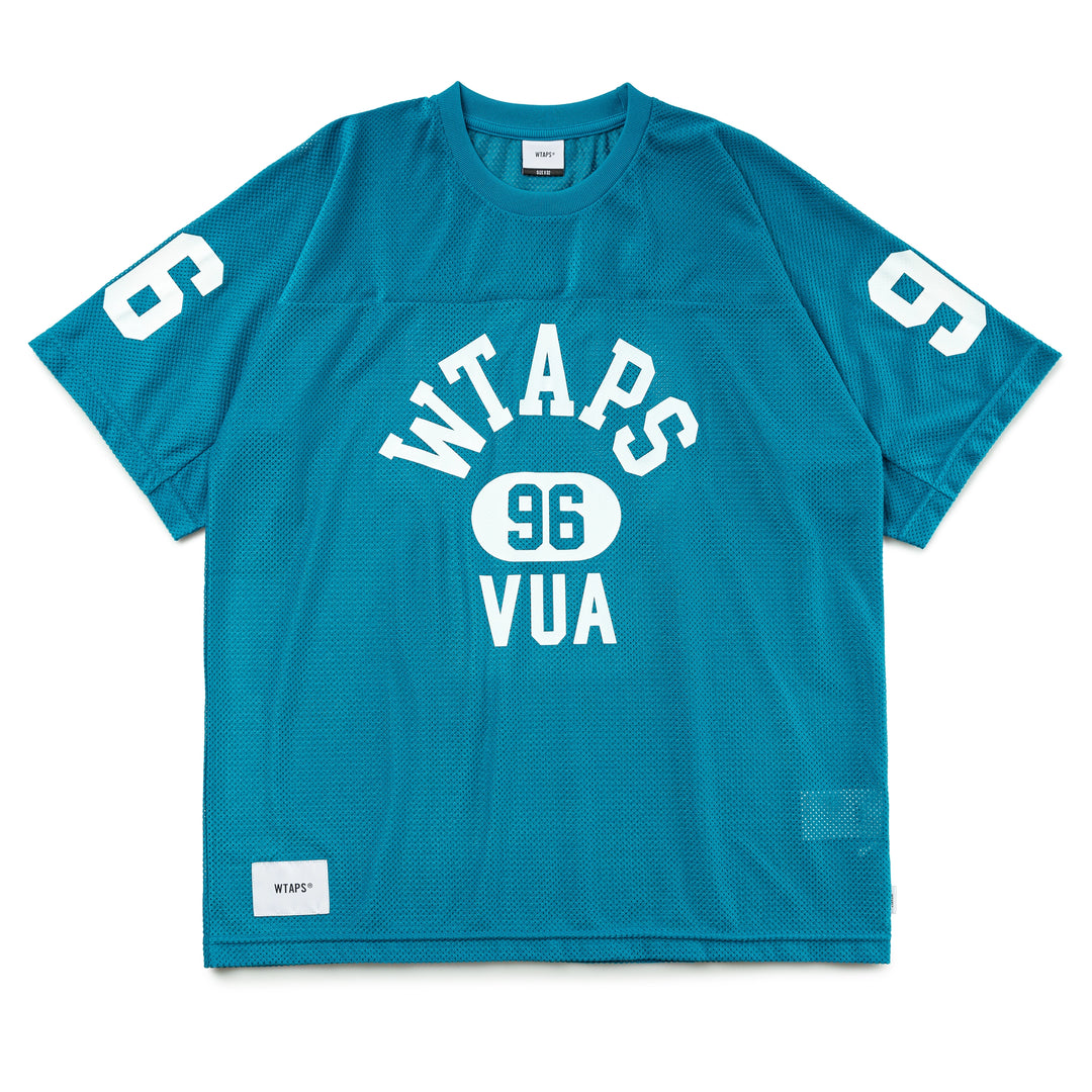 WTAPS QB / SS / Poly | Turquoise WTAPS QB / SS / Poly | Turquoise