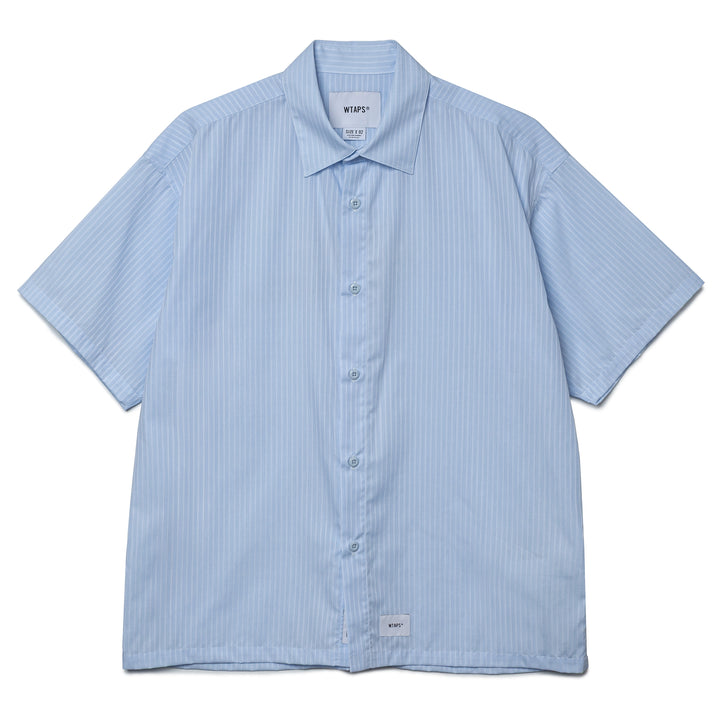 Repo / SS / Ctpl. Broadcloth. Textile | Blue