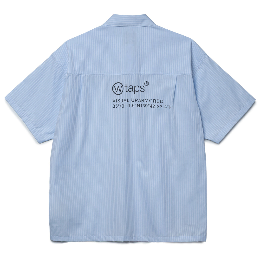 Repo / SS / Ctpl. Broadcloth. Textile | Blue