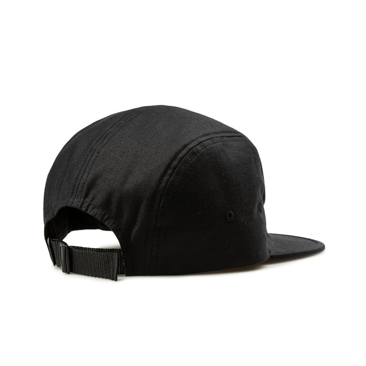 T-5 01 / Cap / Cotton. Satin | Black