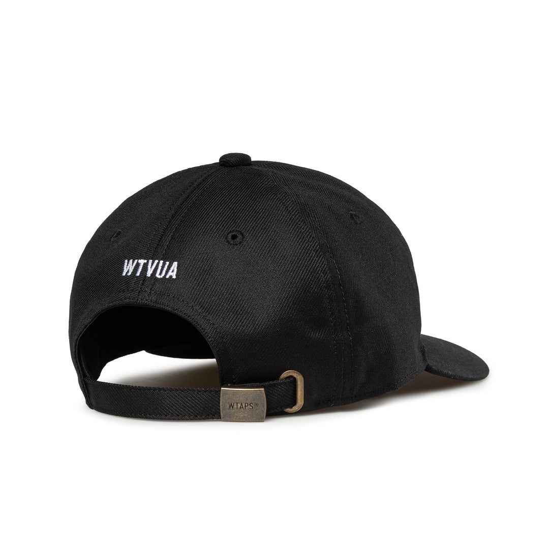 WTAPS T-6M 02 / Cap / Cotton. Twill | Black WTAPS T-6M 02 / Cap / Cotton. Twill | Black