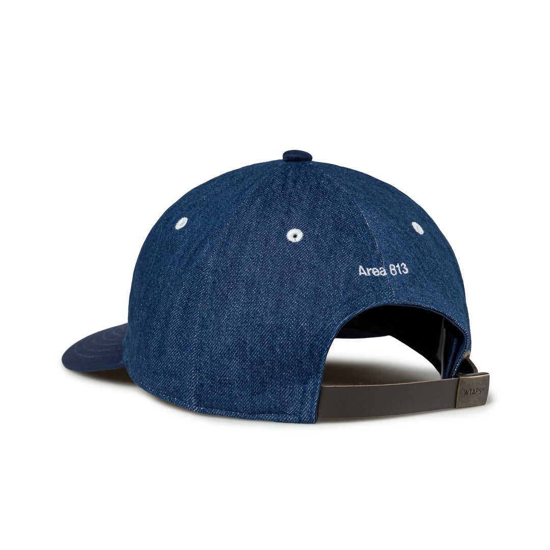 WTAPS T-6M 05 / Cap / Cotton. Denim | Indigo WTAPS T-6M 05 / Cap / Cotton. Denim | Indigo