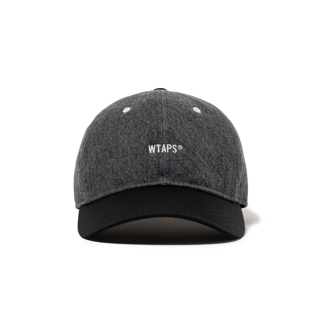 WTAPS T-6M 07 / Cap / Cotton. Denim | Black WTAPS T-6M 07 / Cap / Cotton. Denim | Black