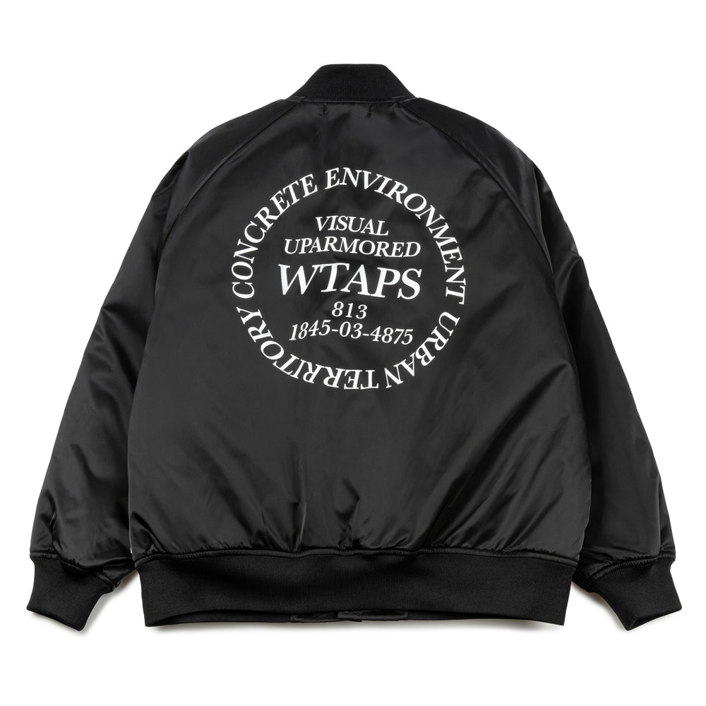 WTAPS Team / Jacket / Nylon. Twill | Black