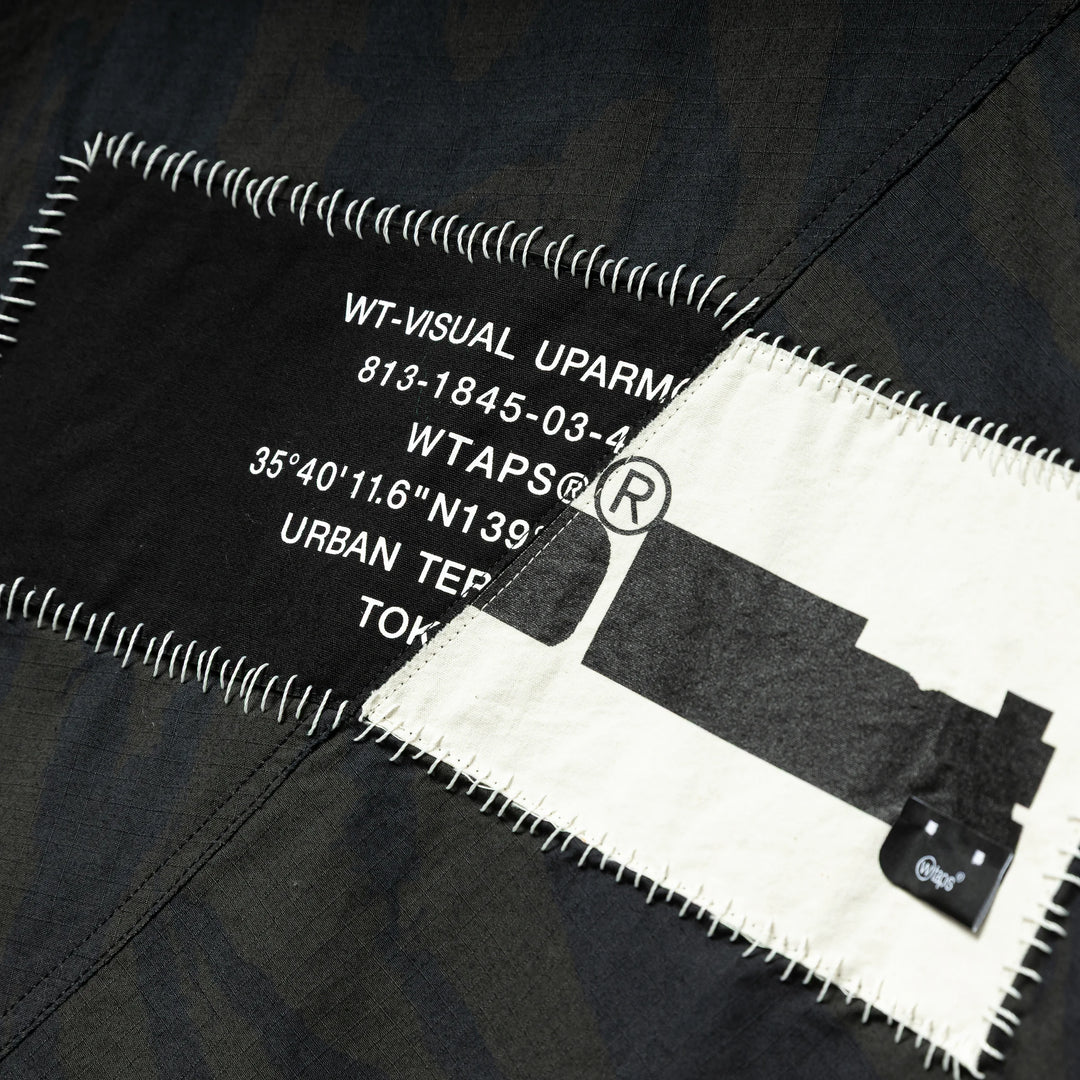 WTAPS Veiny / LS / Cotton. Twill | Black WTAPS Veiny / LS / Cotton. Twill | Black