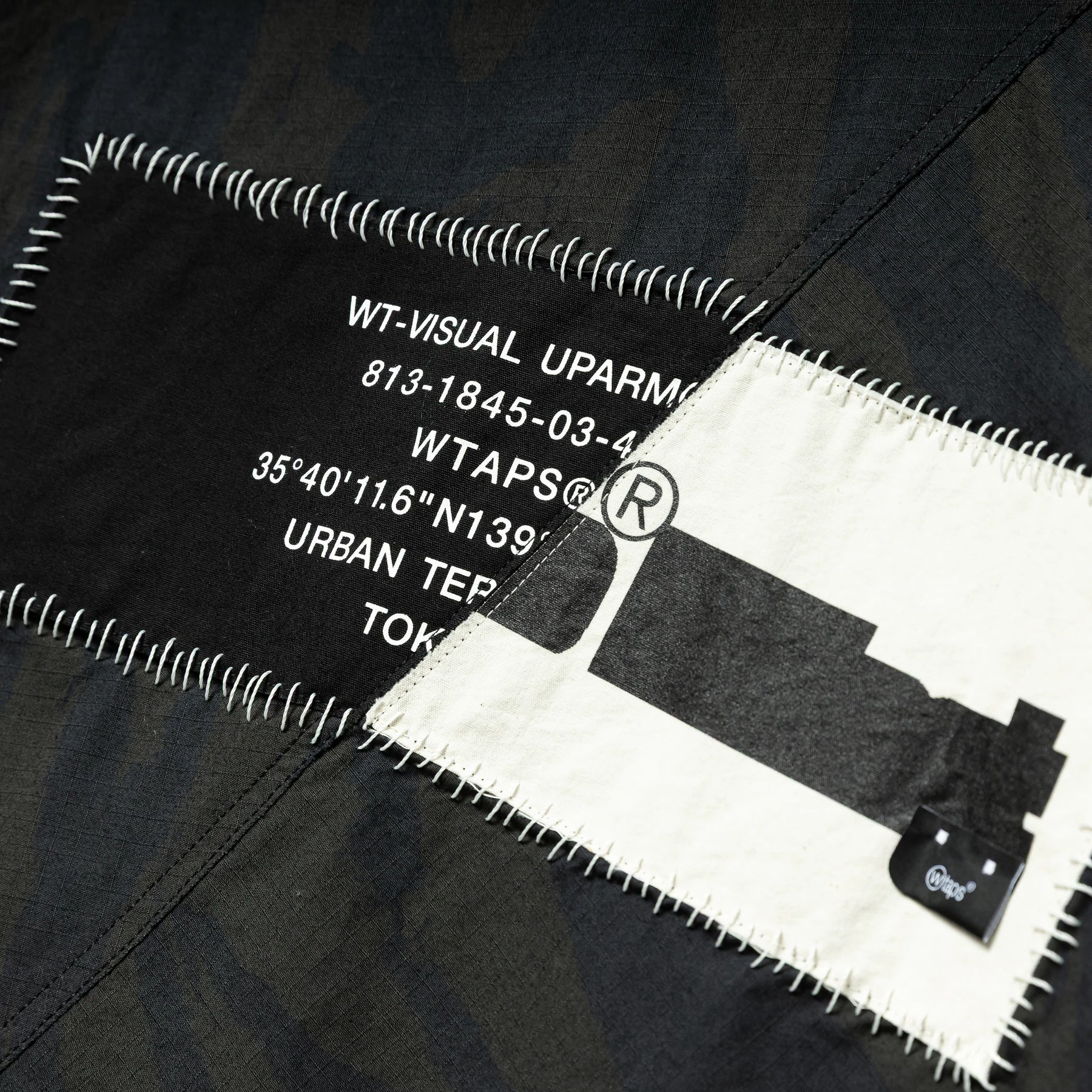 WTAPS Veiny / LS / Cotton. Twill | Black WTAPS Veiny / LS / Cotton. Twill | Black