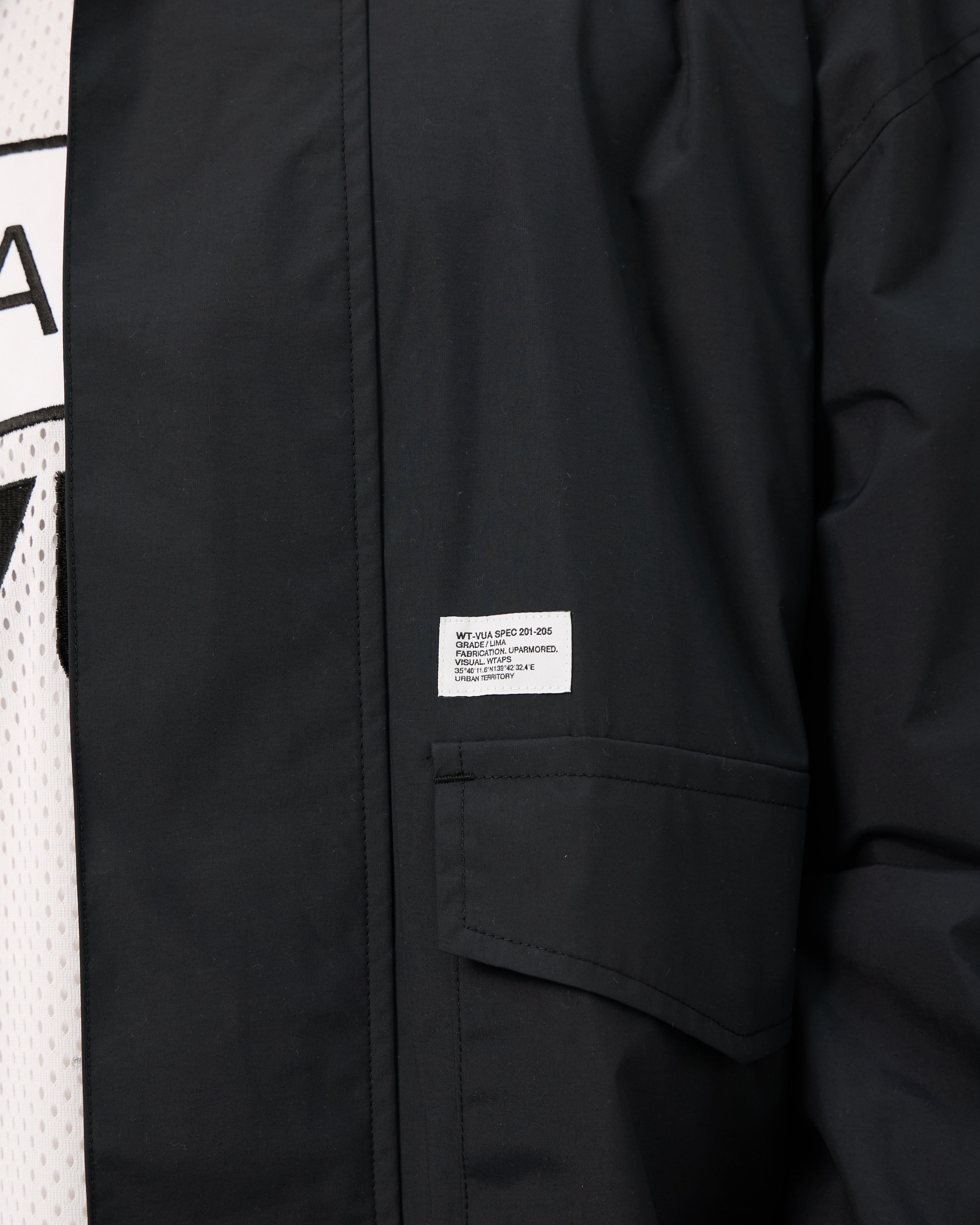 WTAPS WFS / Jacket / Nylon. Taffeta. Pertex | Black