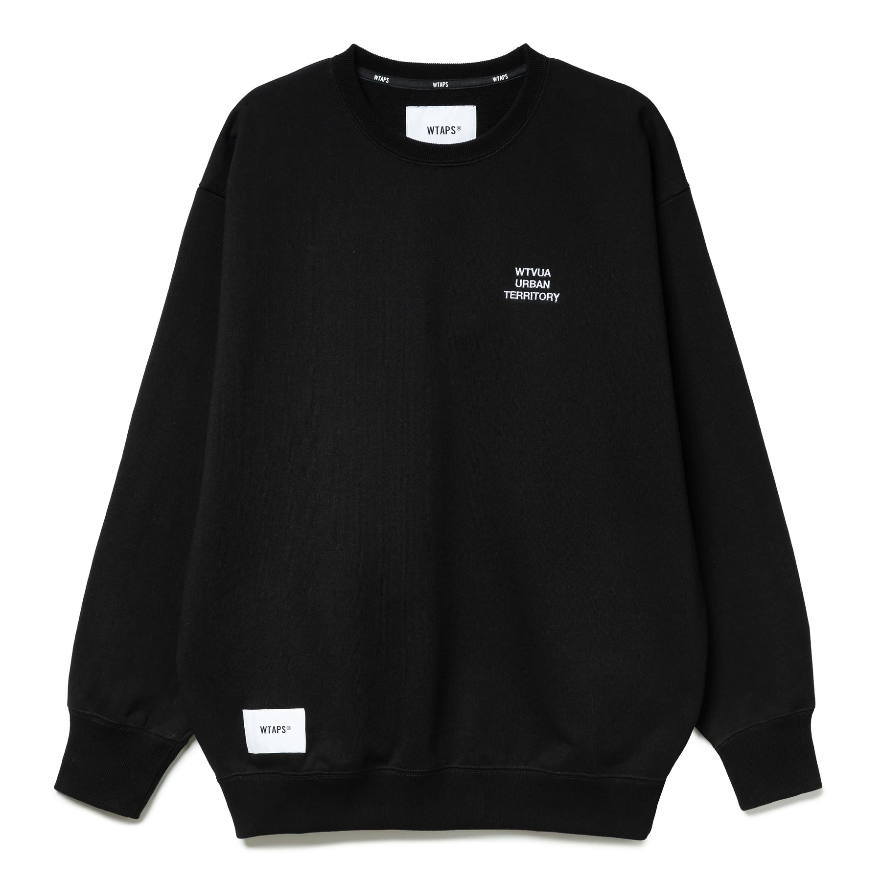 WTAPS WUT / Sweater / Cotton | Black WTAPS WUT / Sweater / Cotton | Black
