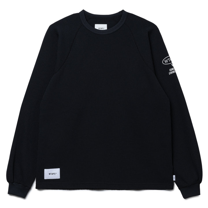 Waffle / LS / Poly | Black