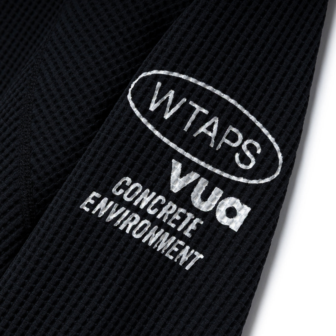 WTAPS Waffle / LS / Poly | Black WTAPS Waffle / LS / Poly | Black