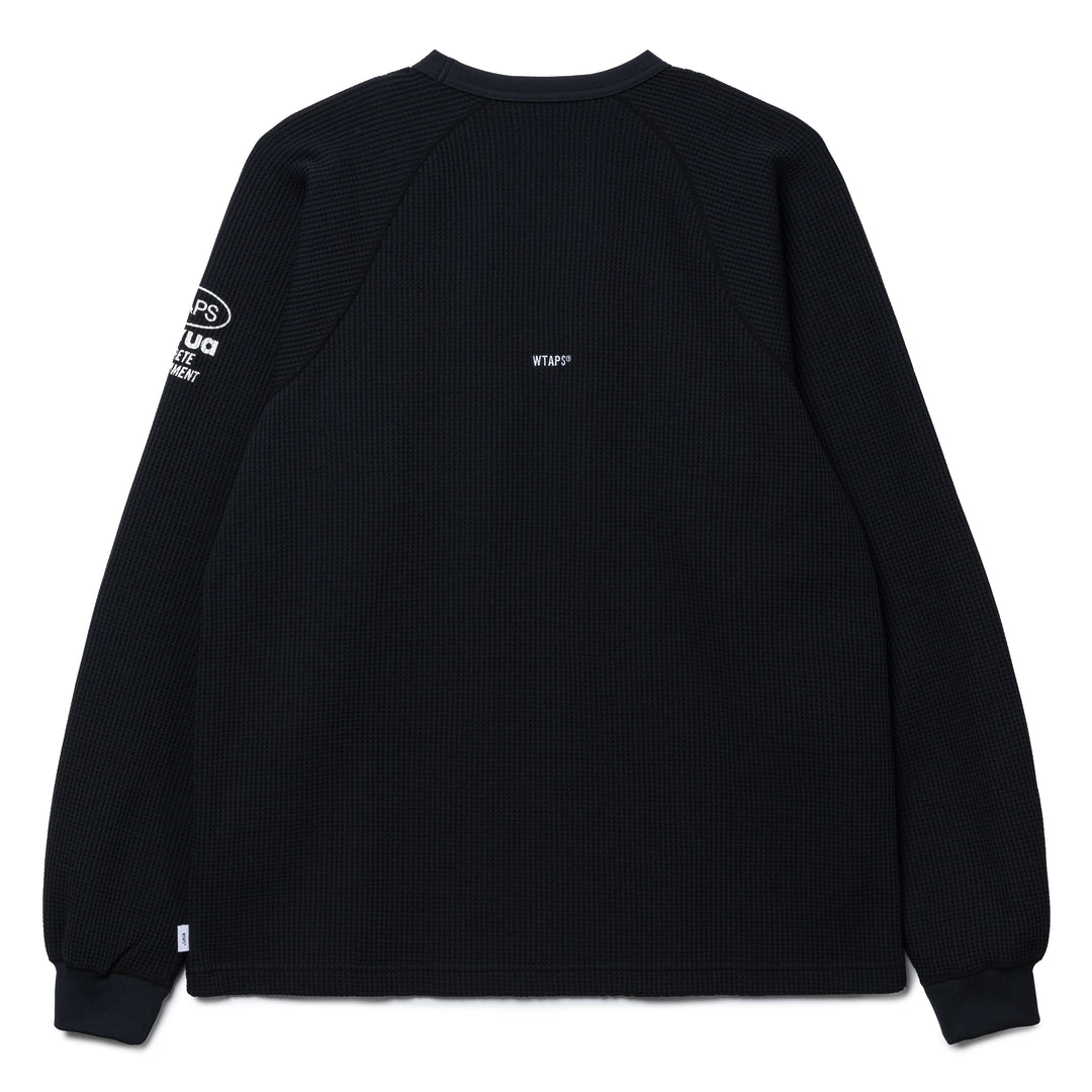 Waffle / LS / Poly | Black