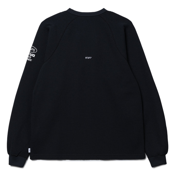 Waffle / LS / Poly | Black
