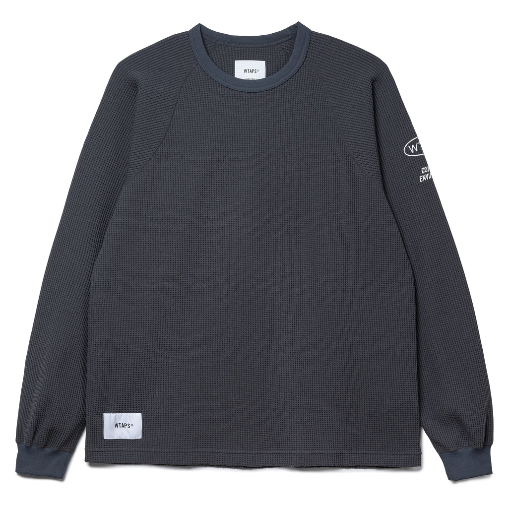 トップス WTAPS Waffle Long Sleeve Thermal Shirt WTAPS Waffle / LS / Poly | Grey