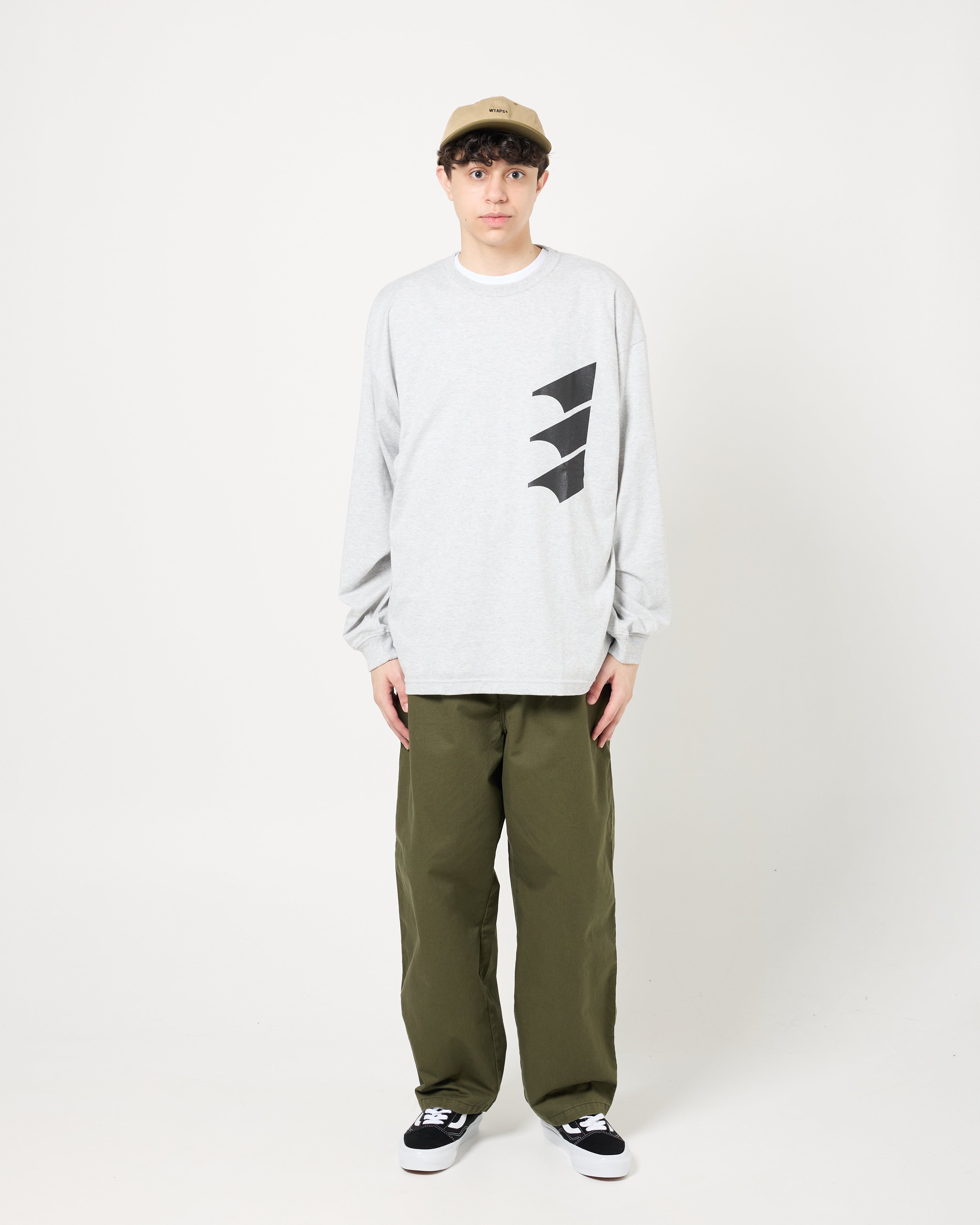 WTAPS Wound / LS / CTPL | Ash Gray