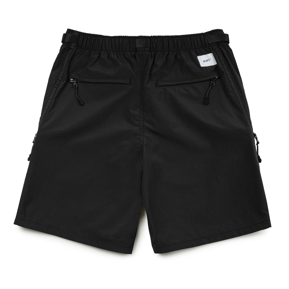 SPSS2001 / SHORTS / POLY. TUSSAH | Black