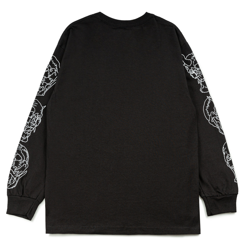 56 Tattoo Studio Crew Neck L/S Tee | Black