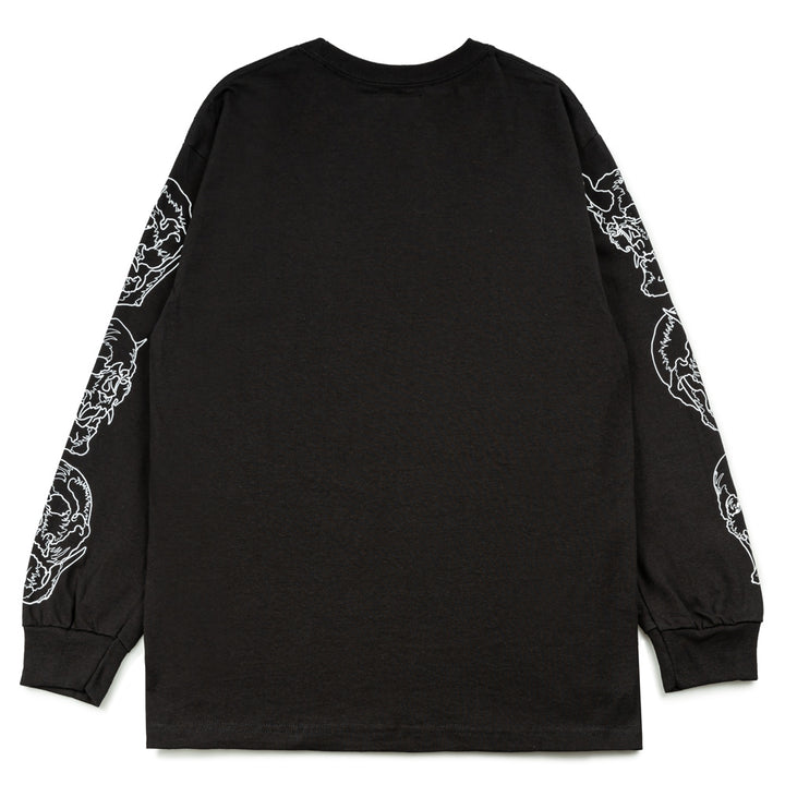 56 Tattoo Studio Crew Neck L/S Tee | Black