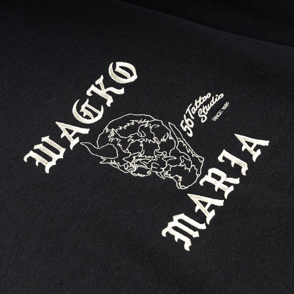 56 Tattoo Studio Crew Neck Sweat Shirt | Black