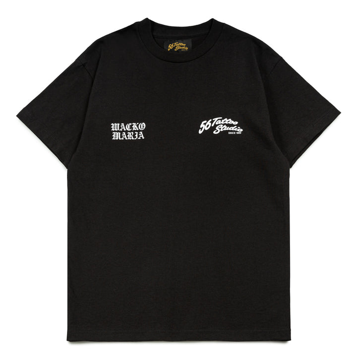 56 Tattoo Studio Crew Neck Tee | Black