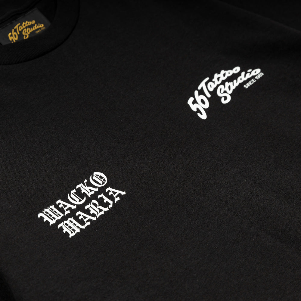 56 Tattoo Studio Crew Neck Tee | Black