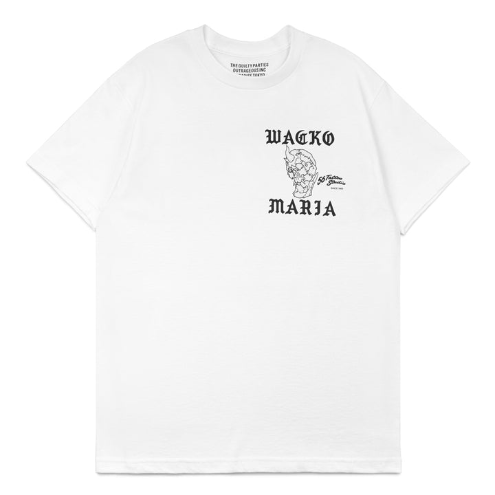 56 Tattoo Studio Tee | White