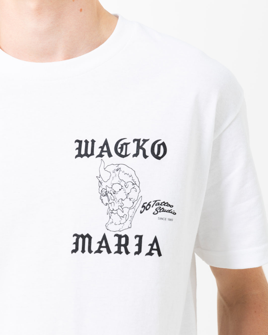 56 Tattoo Studio Tee | White