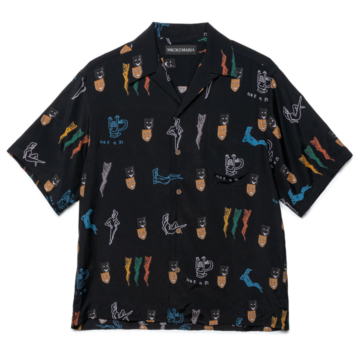 Hawaiian Shirt (Type-2) | Black