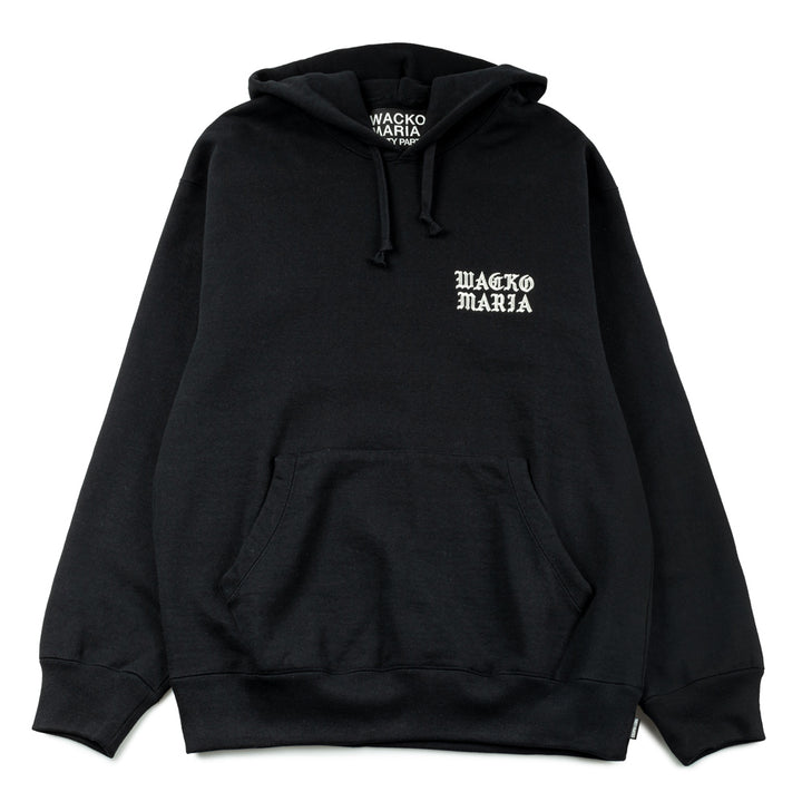 Heavy Weight Pullover Hooded Sweat | Black