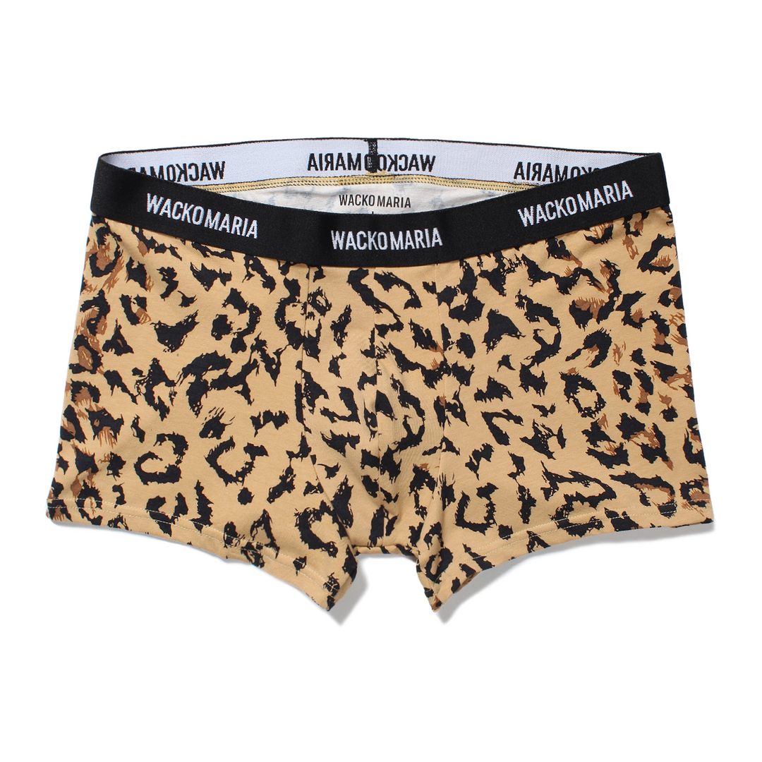 Leopard Boxer Briefs (Type-2) | Beige