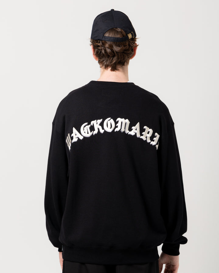 Middle Weight Crew Neck Sweatshirt | Black