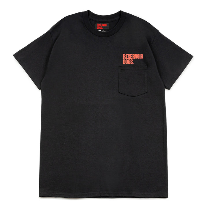 Reservoir Dogs Crew Neck Pocket Tee (Type-2) | Black