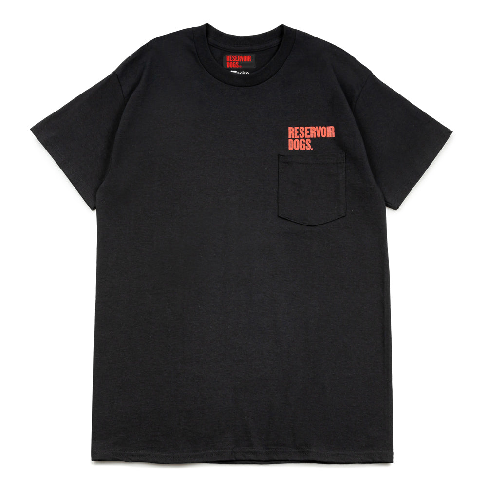 Reservoir Dogs Crew Neck Pocket Tee (Type-4) | Black