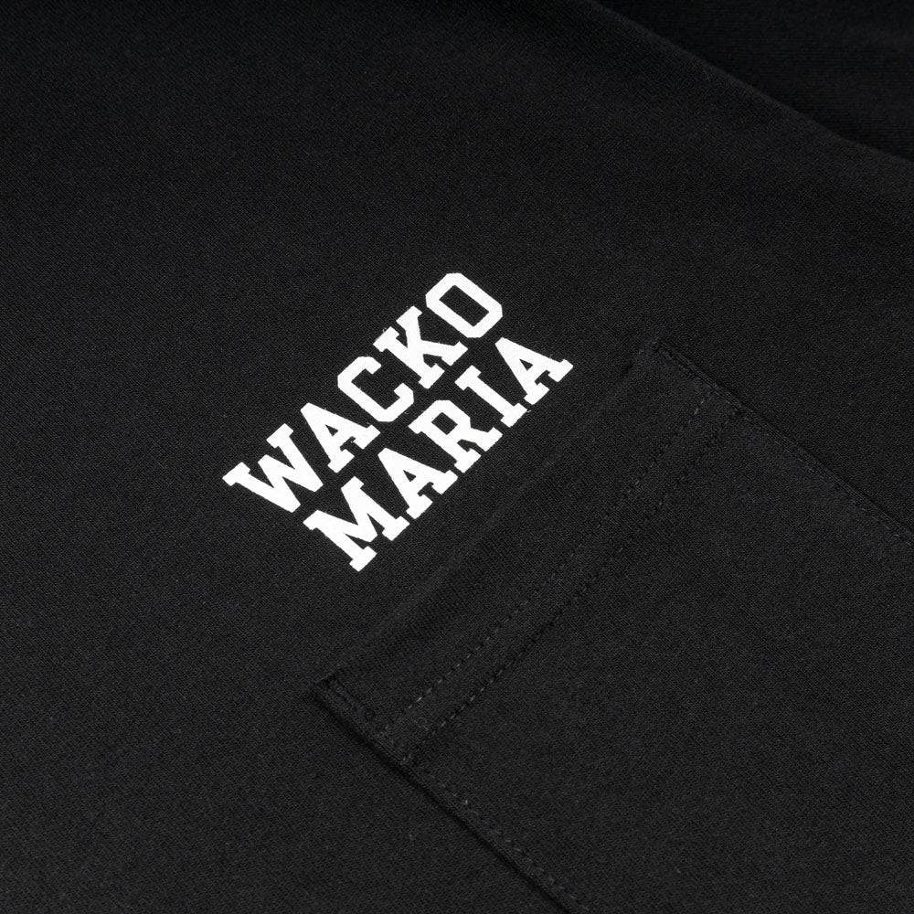 USA Crew Neck Pocket Tee | Black