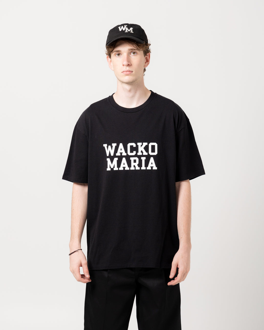 Washed Heavy Weight Crewneck Tee | Black