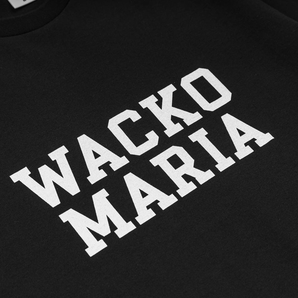 Washed Heavy Weight Crewneck Tee | Black