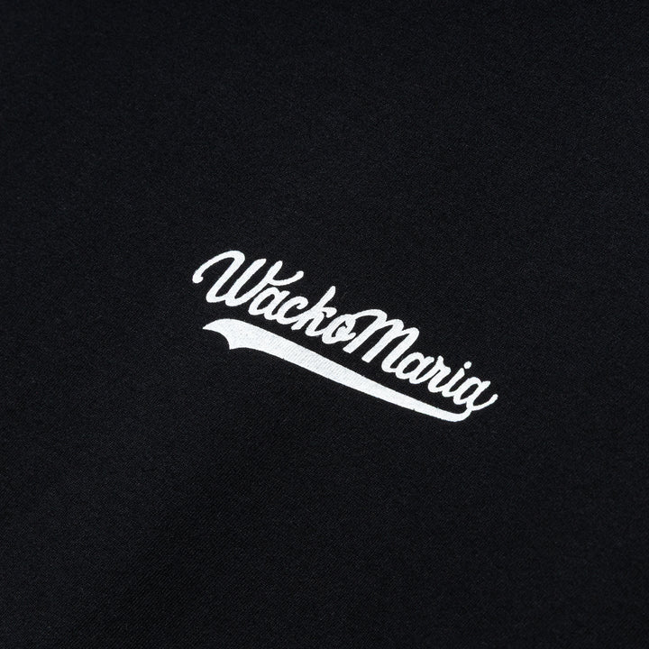 Washed Heavy Weight Crewneck Type-6 Tee | Black