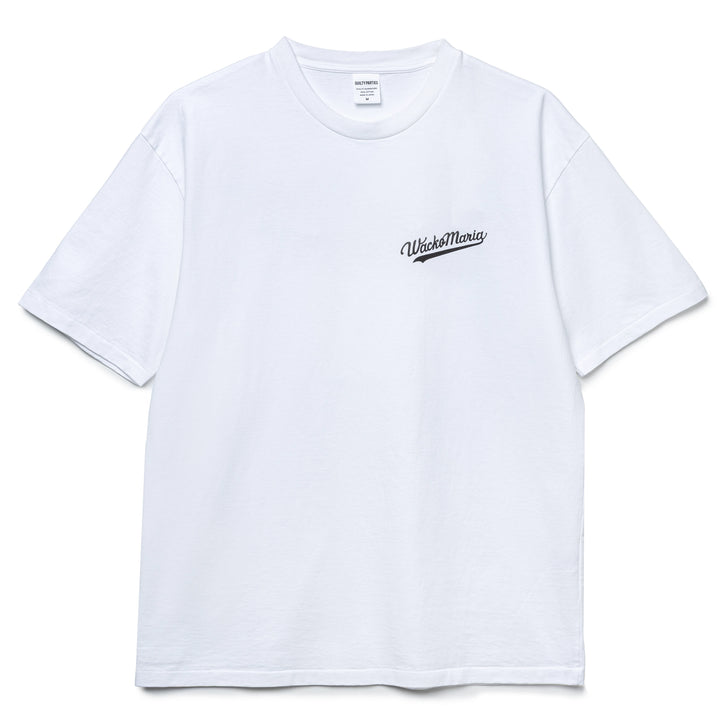 Washed Heavy Weight Crewneck Type-6 Tee | White