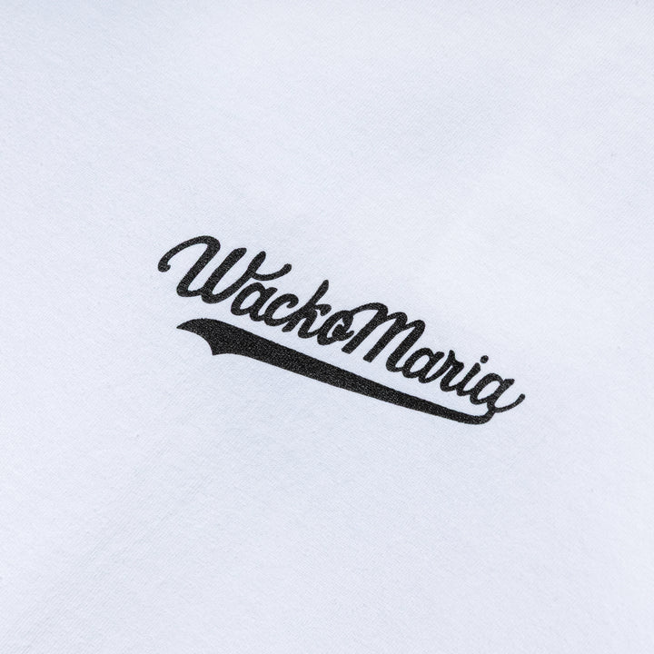 Washed Heavy Weight Crewneck Type-6 Tee | White