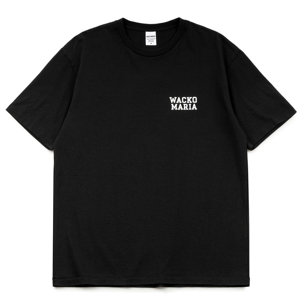 Washed Heavyweight Crewneck Type-5 Tee | Black