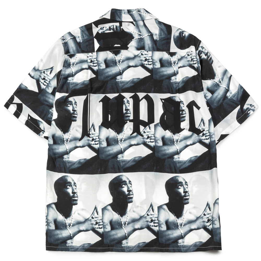 Wacko Maria x Tupac Hawaiian Shirt (Type-2) | White – CROSSOVER