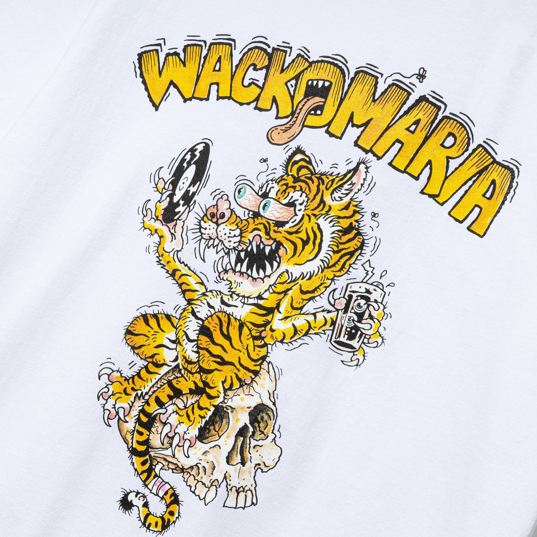 Wacko Maria x Tim Lehi Washed Heavy Weight Crew Neck Tee | White
