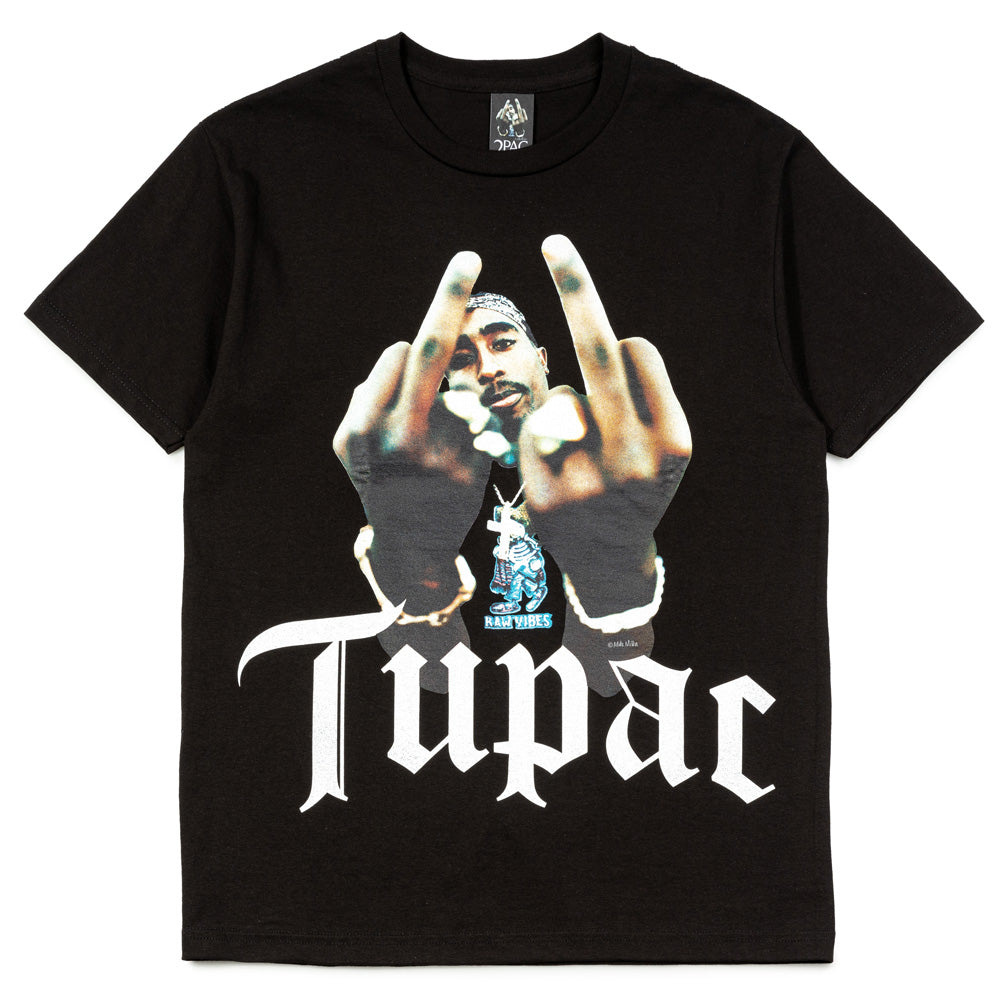 Wacko Maria x Tupac Crew Neck Tee (Type-2) | Black – CROSSOVER