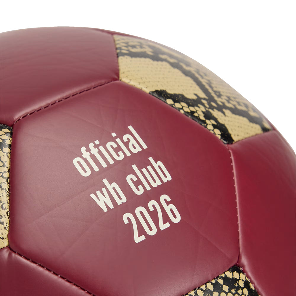 Adidas x Wales Bonner Football | Collegiate Burgundy