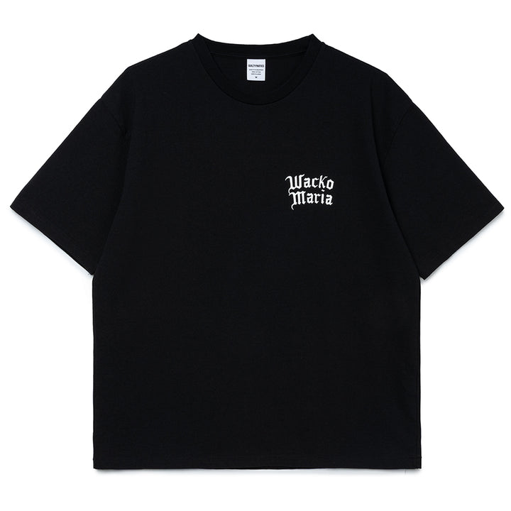 Washed Heavy Weight Crew Neck (Type 2) Tee | Black