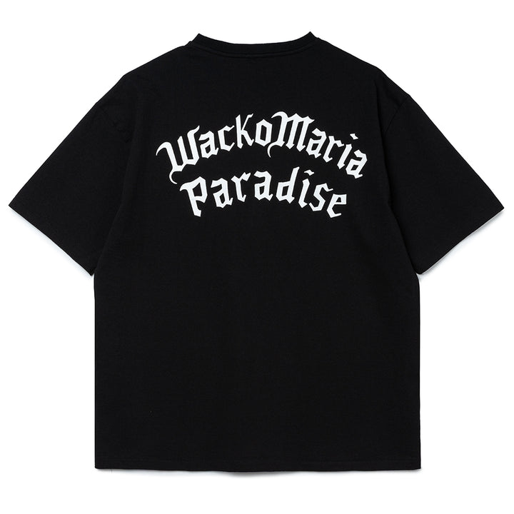 Washed Heavy Weight Crew Neck (Type 2) Tee | Black